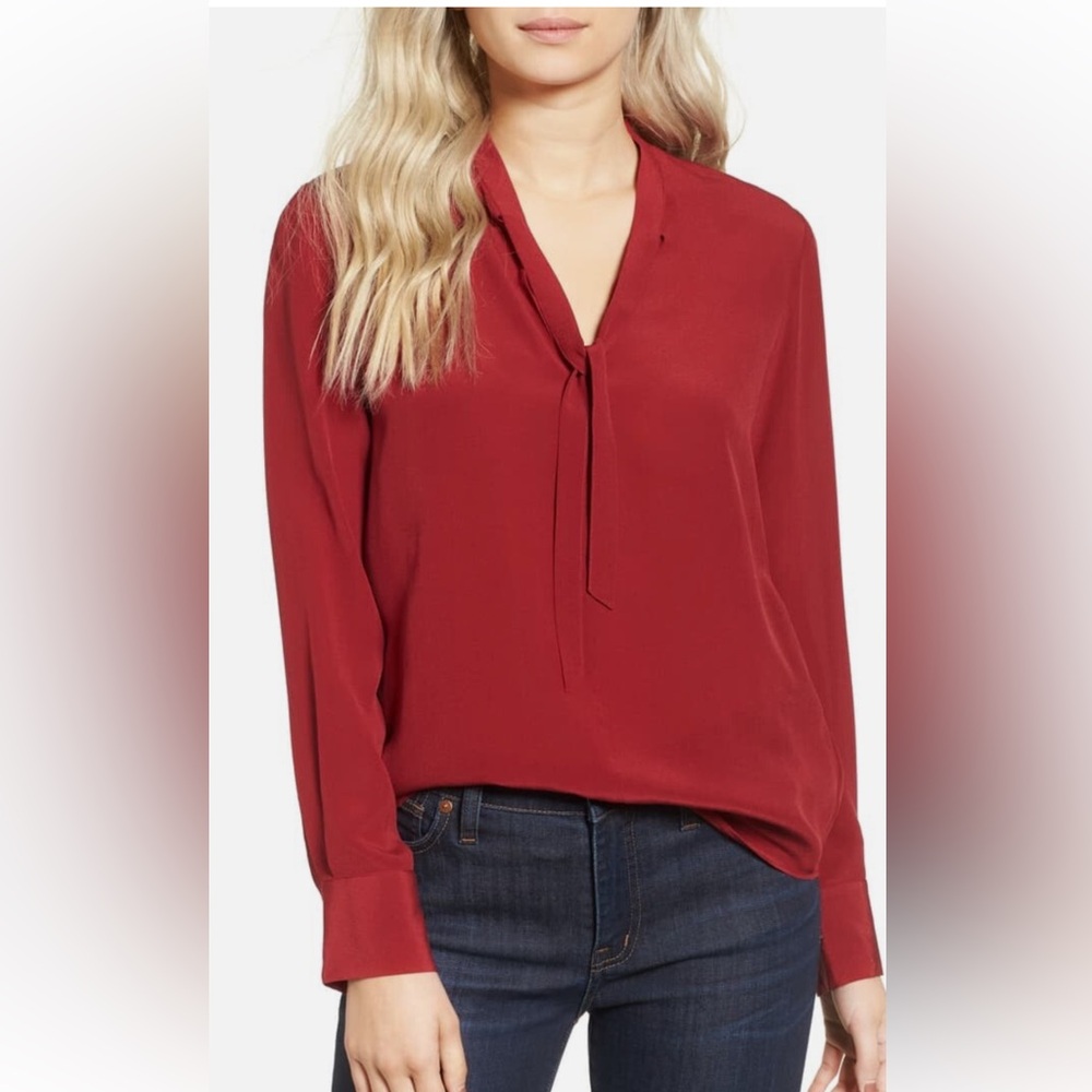 Madewell👚2 Bundle 100% silk blouses & 👚🎁